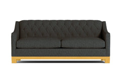 Jackson Heights Queen Size Sleeper Sofa :: Leg Finish: Natural / Sleeper Option: Deluxe Innerspring Mattress