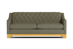 Jackson Heights Queen Size Sleeper Sofa :: Leg Finish: Natural / Sleeper Option: Deluxe Innerspring Mattress