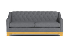 Jackson Heights Queen Size Sleeper Sofa :: Leg Finish: Natural / Sleeper Option: Memory Foam Mattress