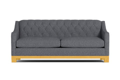 Jackson Heights Queen Size Sleeper Sofa :: Leg Finish: Natural / Sleeper Option: Memory Foam Mattress