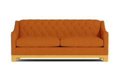Jackson Heights Queen Size Sleeper Sofa :: Leg Finish: Natural / Sleeper Option: Memory Foam Mattress
