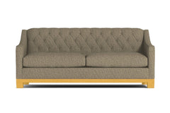 Jackson Heights Queen Size Sleeper Sofa :: Leg Finish: Natural / Sleeper Option: Deluxe Innerspring Mattress