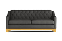 Jackson Heights Queen Size Sleeper Sofa :: Leg Finish: Natural / Sleeper Option: Deluxe Innerspring Mattress