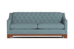 Jackson Heights Queen Size Sleeper Sofa :: Leg Finish: Pecan / Sleeper Option: Deluxe Innerspring Mattress