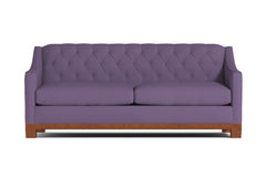Jackson Heights Queen Size Sleeper Sofa :: Leg Finish: Pecan / Sleeper Option: Deluxe Innerspring Mattress