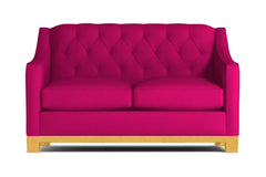 Jackson Heights Apartment Size Sleeper Sofa :: Leg Finish: Natural / Sleeper Option: Memory Foam Mattress