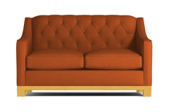 Jackson Heights Apartment Size Sleeper Sofa :: Leg Finish: Natural / Sleeper Option: Memory Foam Mattress