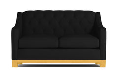 Jackson Heights Apartment Size Sleeper Sofa :: Leg Finish: Natural / Sleeper Option: Memory Foam Mattress