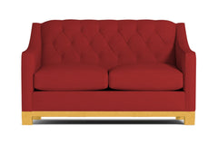 Jackson Heights Apartment Size Sleeper Sofa :: Leg Finish: Natural / Sleeper Option: Memory Foam Mattress