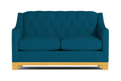 Jackson Heights Apartment Size Sleeper Sofa :: Leg Finish: Natural / Sleeper Option: Memory Foam Mattress