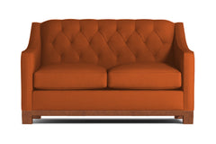 Jackson Heights Loveseat :: Leg Finish: Pecan / Size: Loveseat - 53&quot;w