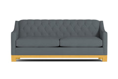 Jackson Heights Queen Size Sleeper Sofa :: Leg Finish: Natural / Sleeper Option: Deluxe Innerspring Mattress
