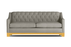 Jackson Heights Queen Size Sleeper Sofa :: Leg Finish: Natural / Sleeper Option: Deluxe Innerspring Mattress