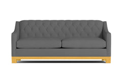 Jackson Heights Queen Size Sleeper Sofa :: Leg Finish: Natural / Sleeper Option: Deluxe Innerspring Mattress
