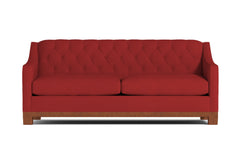 Jackson Heights Queen Size Sleeper Sofa :: Leg Finish: Pecan / Sleeper Option: Memory Foam Mattress