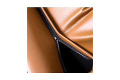 Jensen Reversible Chaise Leather Sectional