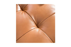Jensen Reversible Chaise Leather Sectional