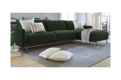 Jude 2pc Sectional Sofa :: Configuration: LAF - Chaise on the Left