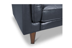 Keating Leather Sofa with Power Footrests