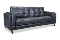 Keating Leather Sofa with Power Footrests