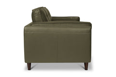 Keating Leather Loveseat with Power Footrests