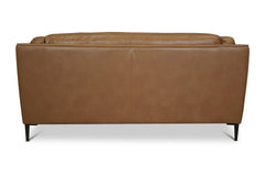 Kendrick Leather Loveseat with Power Footrests