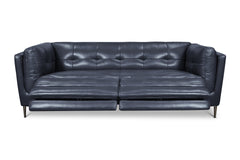 Kendrick Leather Sofa with Power Footrests