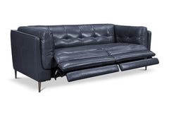 Kendrick Leather Sofa with Power Footrests