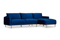 Jude 2pc Sectional Sofa :: Configuration: RAF - Chaise on the Right