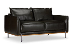 Jude Leather Loveseat