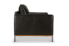 Jude Leather Loveseat
