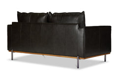 Jude Leather Loveseat