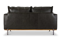 Jude Leather Loveseat