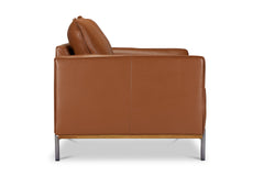 Jude Leather Loveseat