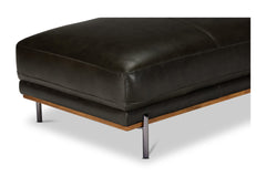 Jude Leather Ottoman