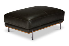 Jude Leather Ottoman