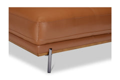 Jude Leather Ottoman