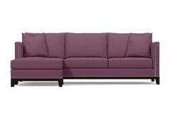 La Brea 2pc Sectional Sofa :: Leg Finish: Espresso / Configuration: LAF - Chaise on the Left