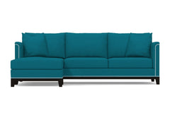 La Brea 2pc Sectional Sofa :: Leg Finish: Espresso / Configuration: LAF - Chaise on the Left