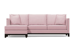 La Brea 2pc Sectional Sofa :: Leg Finish: Espresso / Configuration: LAF - Chaise on the Left