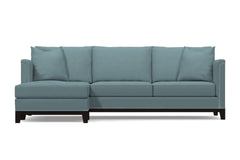 La Brea 2pc Sectional Sofa :: Leg Finish: Espresso / Configuration: LAF - Chaise on the Left