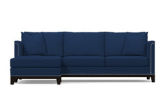La Brea 2pc Sectional Sofa :: Leg Finish: Espresso / Configuration: LAF - Chaise on the Left