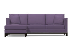 La Brea 2pc Sectional Sofa :: Leg Finish: Espresso / Configuration: LAF - Chaise on the Left