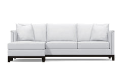 La Brea 2pc Sectional Sofa :: Leg Finish: Espresso / Configuration: LAF - Chaise on the Left