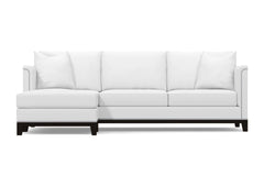 La Brea 2pc Sectional Sofa :: Leg Finish: Espresso / Configuration: LAF - Chaise on the Left