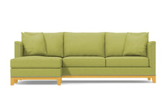 La Brea 2pc Sectional Sofa :: Leg Finish: Natural / Configuration: LAF - Chaise on the Left