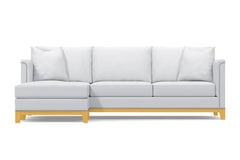 La Brea 2pc Sectional Sofa :: Leg Finish: Natural / Configuration: LAF - Chaise on the Left