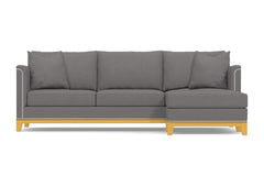 La Brea 2pc Sectional Sofa :: Leg Finish: Natural / Configuration: RAF - Chaise on the Right