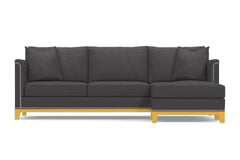 La Brea 2pc Sectional Sofa :: Leg Finish: Natural / Configuration: RAF - Chaise on the Right
