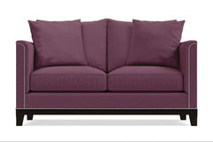 La Brea Twin Size Sleeper Sofa :: Leg Finish: Espresso / Sleeper Option: Memory Foam Mattress